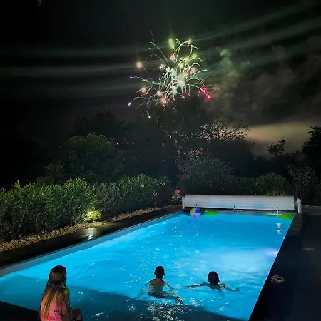 La D Elsa 10-12 Pers - Piscine Chauffee - Clim - 500m Du Centre
