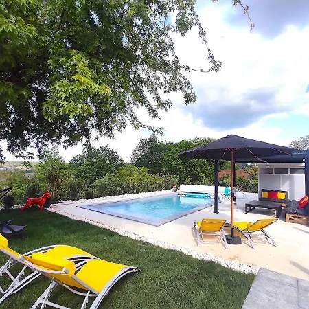 La D Elsa 10-12 Pers Piscine Chauffée 500m Du Centre